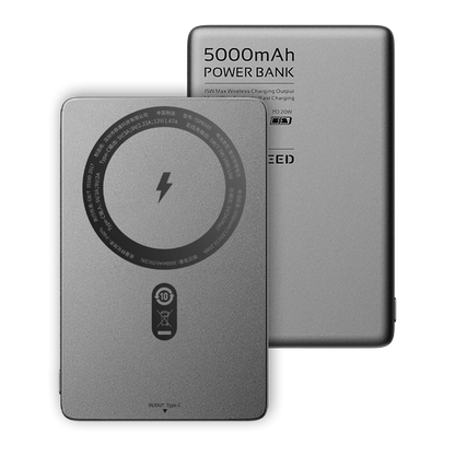 S5 5000mAh / S10 10000mAh PD20W Ultra-thin Magnetic Power Bank